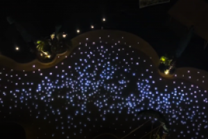 泳池星空燈