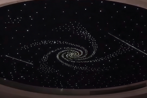 七彩閃爍+流星+星云